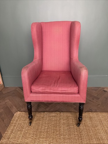 Antique high wing back - high,