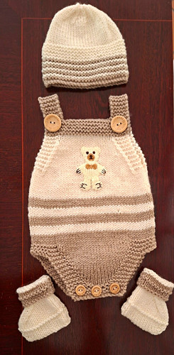 Newborn hand knitted baby - newborn,