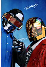 Daft Punk Signed Autographed