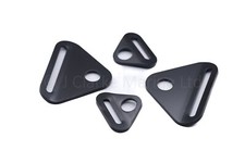 Cranked anchor plate stainless