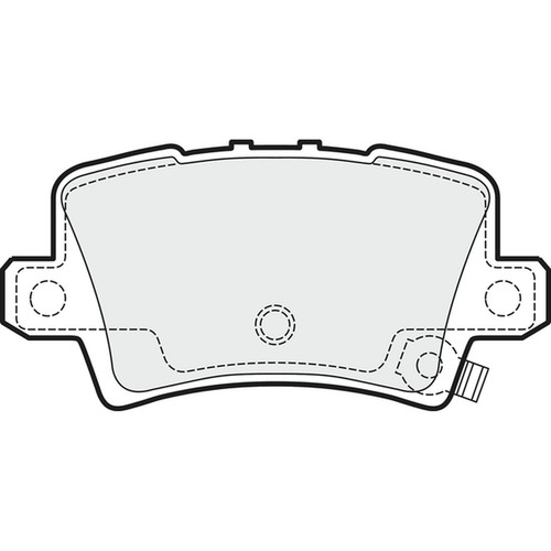 Brake pads set for honda - pads,