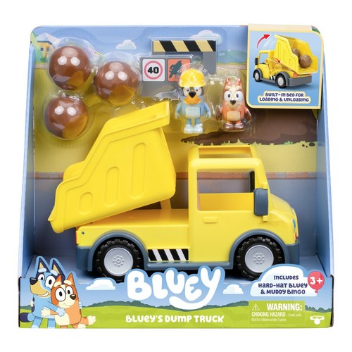 Bluey dump truck - bluey,