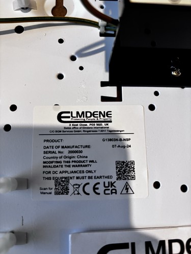 Alarm power supply elmdene - power,