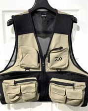 Daiwa Fly / Lure Fishing Wading Waistcoat / Gilet Size XL Plus Lures