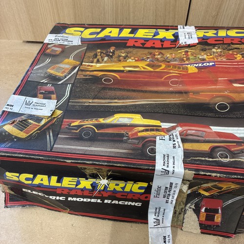 Vintage scalextric rally cross - scalextric,