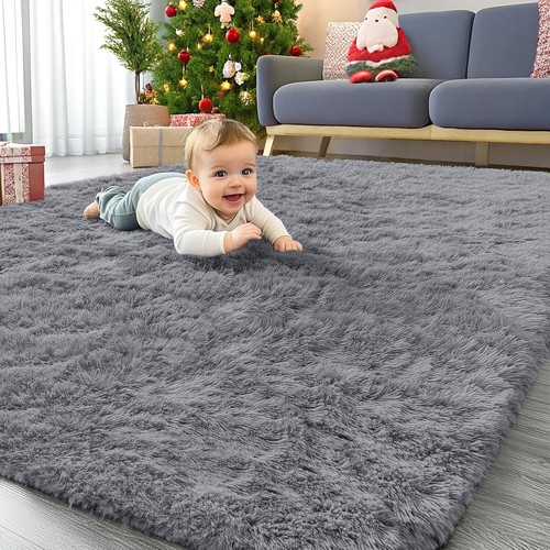Fluffy rugs large - large, shaggy