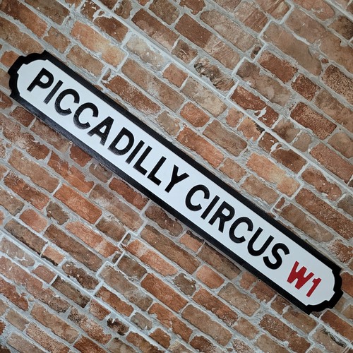 Piccadilly circus sign wooden - piccadilly,