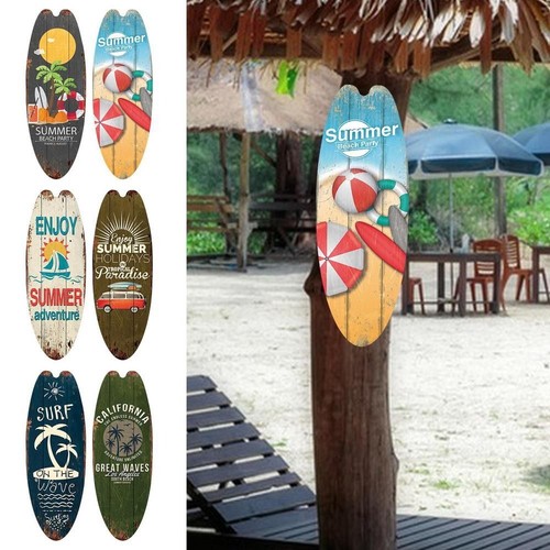 Surfboard wall decor ornament - decor,
