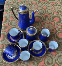 Vintage NORITAKE Coffee Set.   All Complete With No Damage.  Six Cups Setting