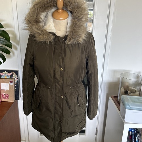 Girls khaki bluezoo - coat, with