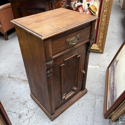Antique victorian bedside - antique,