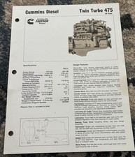 Cummins Twin Turbo 475 Diesel