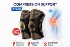2 Pack Copper Knee Support