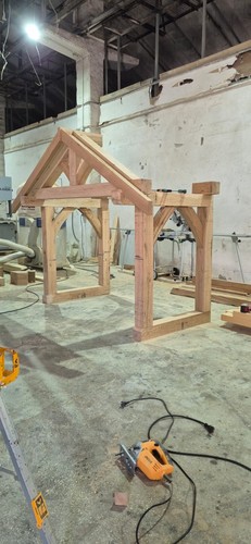 Solid oak porch - solid,