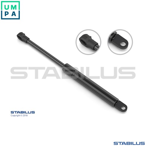 Gas spring bootcargo area - spring,