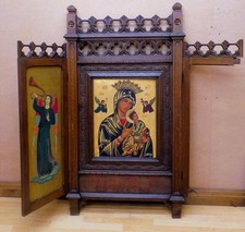 Antique Church triptych Our