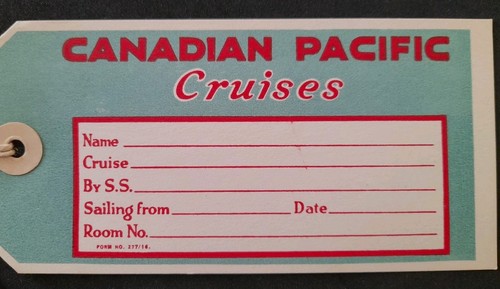 Canadian pacific cruises - cruises, old