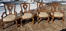 Set 4 Louie XV Rococo Arm
