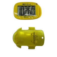 SIMPLE STEP COUNTER WALKING 3D PEDOMETER WITH CLIP AND LANYARD uk