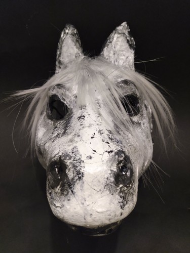 Original paper mache horse - original,