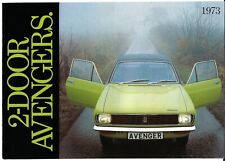 Hillman Avenger 2-dr 1973 UK