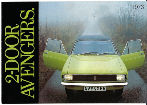 Hillman avenger 1973 uk - hillman,