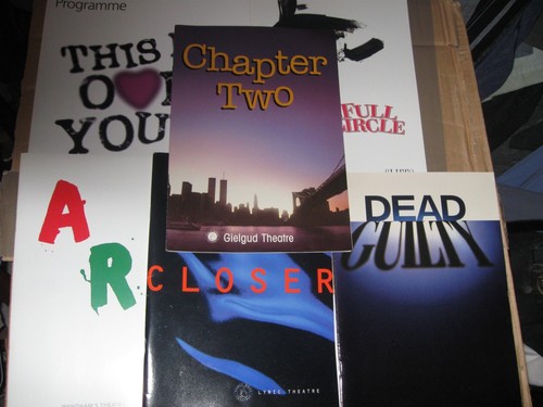 Theatre play programmes - 6,
