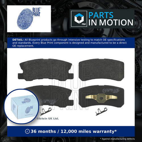 Brake pads set fits - brake,