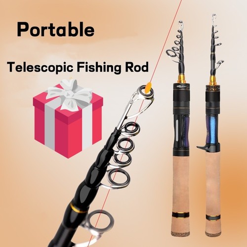 Telescopic fishing rod - telescopic,