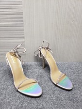 Ego Women Heel Shoe 8 Silver