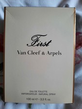 First Van Cleef & Arpels Eau De Toilette 100ml Spray Boxed see photos 