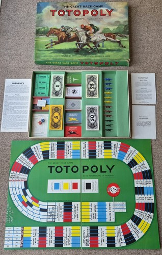 Vintage totopoly board game - vintage,
