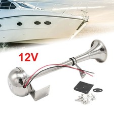 12V Single Trumpet Horn Marine