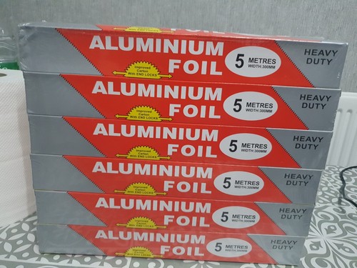 Aluminium kitchen tin - foil, 12