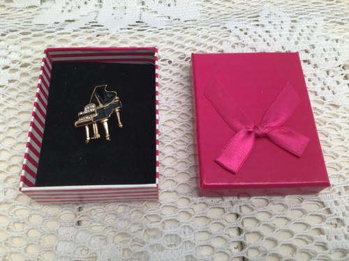Grand piano brooch musical - grand,