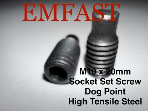M10 dog point socket grub - point,