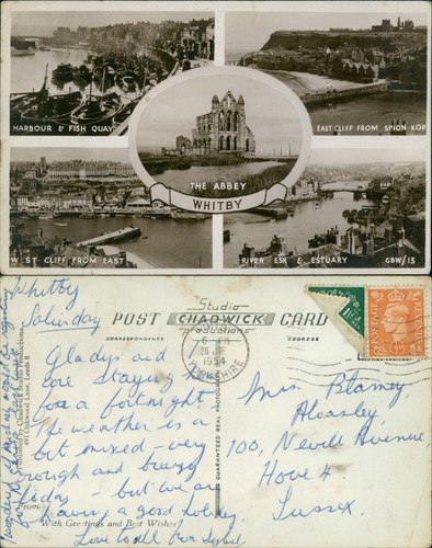 Whitby view real photo - 5,