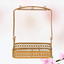  Tea Set Display Stand Cup Holder Drying Rack Shelf Storage Basket