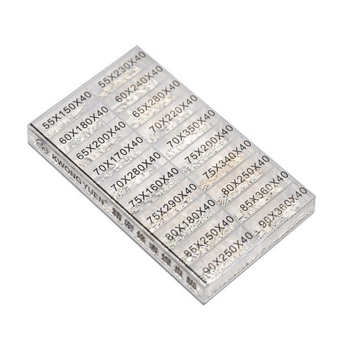 Silver watch dial feet - silver,