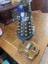 Doctor Who Rare Remote Control Assault  Dalek 12" inch  Working,  Please Read!