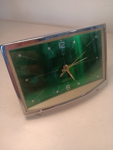 Vintage retro clock - clock, table
