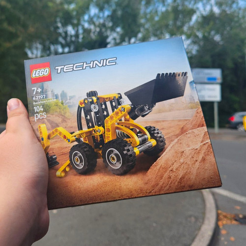 Lego technic 42197 - lego, backhoe