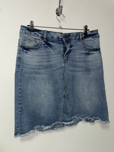 Tesco blue denim - f&f, stretchy