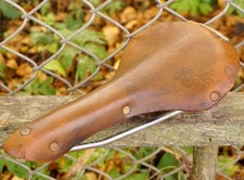 Middlemore Leather Saddle Brooks Swallow VO Berthoud Ideale Vintage Seat Raleigh