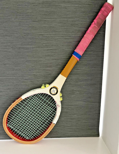 Real tennis racquet harrow - racquet, 'harrow