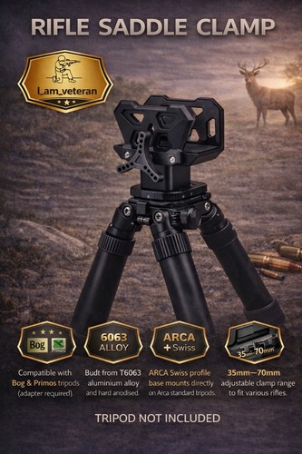 Rifle saddle cradle - mount, for