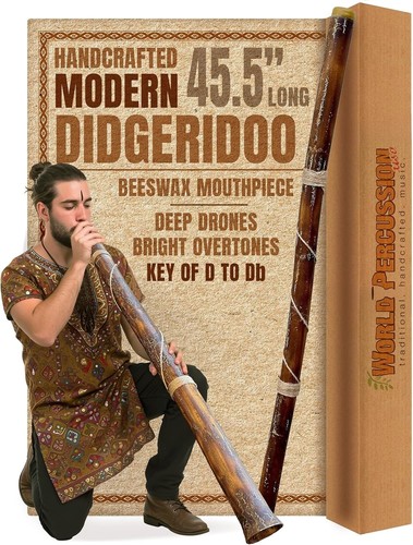 Unique fire etched didgeridoo - unique, fire-etched