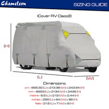 Motorhome Cover CLASS B RV |