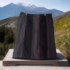 MARC AUREL Womens Taffeta/Mesh Panel Formal Skirt Size 16 (W34")