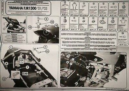 Givi y346 wingrack kit - givi, yamaha